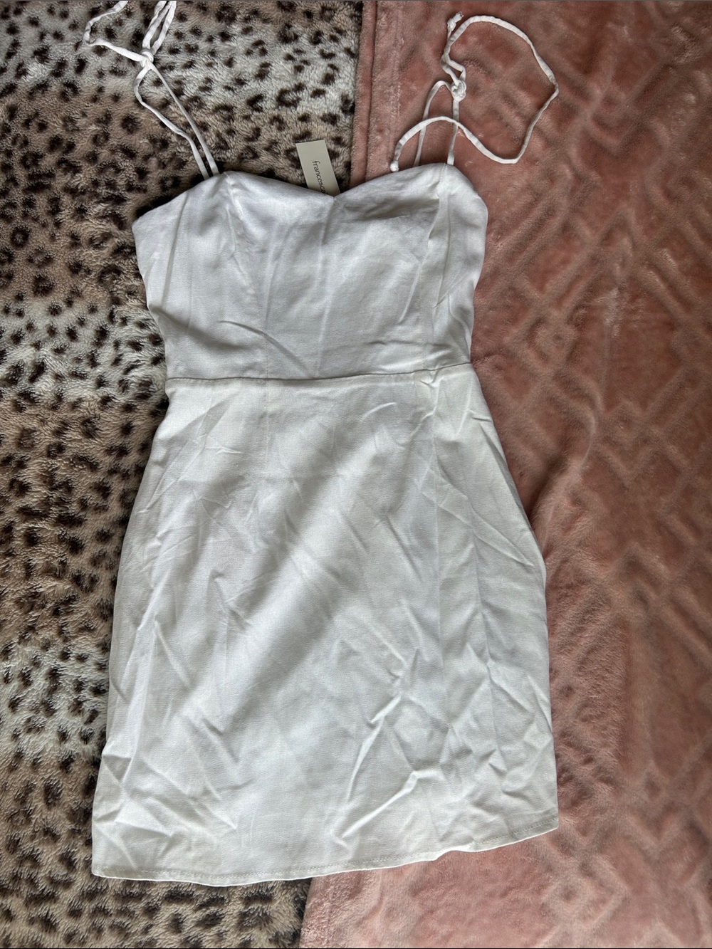 Francesca's Collections White Mini Dress